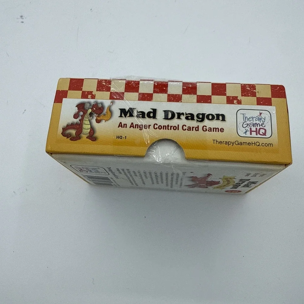 Therapy Game HQ: MAD DRAGON-An Anger Control Card Game -Child Anger Therapy